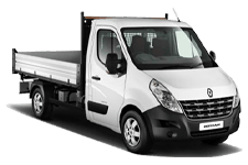 Van Hire Rochdale - White 3.5 Tonne Folkestone Tipper Transit - Van hire Rochdale
